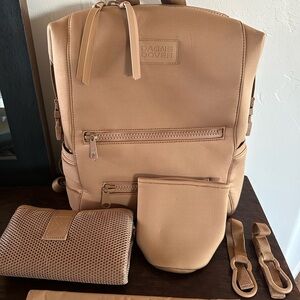 Dagne Dover Indi Diaper Backpack Large – Camel – Accessories - Orginally $250
